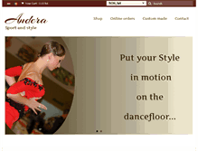 Tablet Screenshot of anderastyle.com